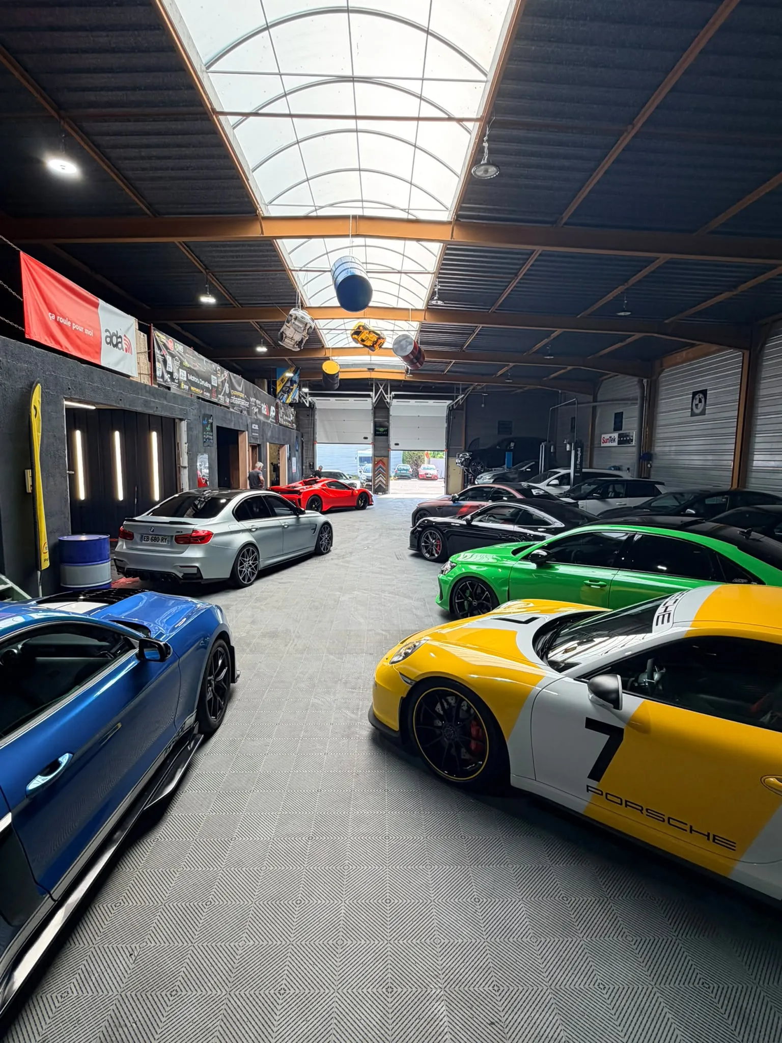 L’atelier AP Performance : Porsche 911 GT3, Audi RS3, BMW M3 et Ferrari